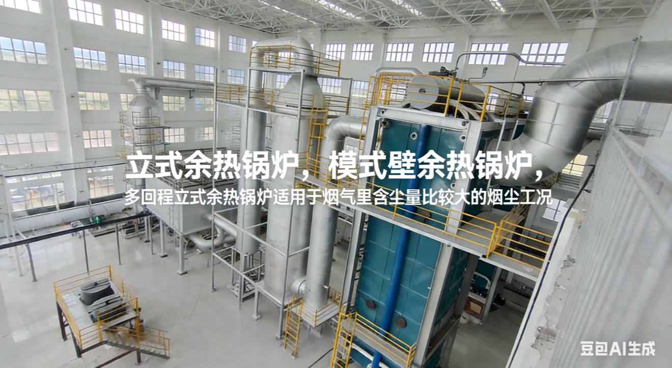12吨立式余热锅炉
